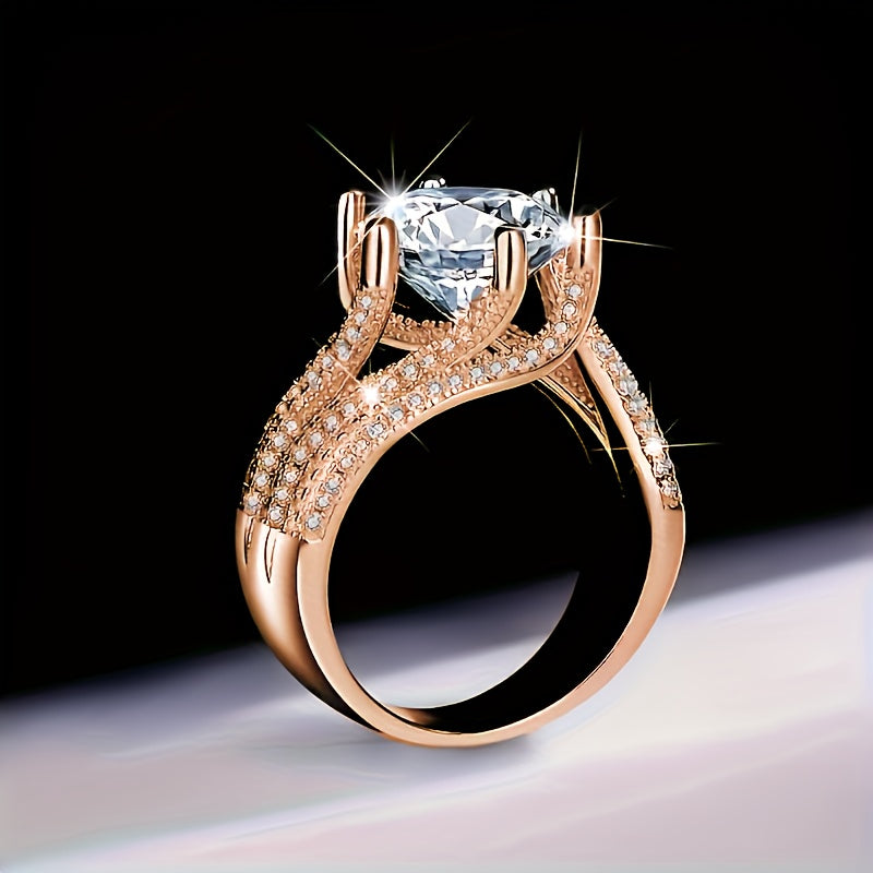 Carat moissanite ring