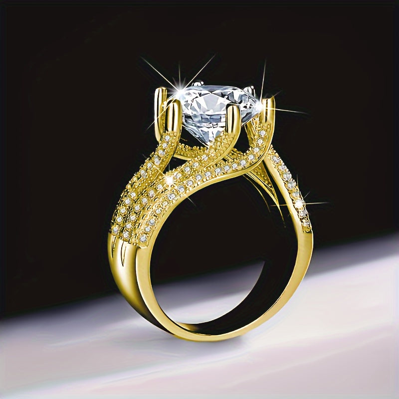 Carat moissanite ring