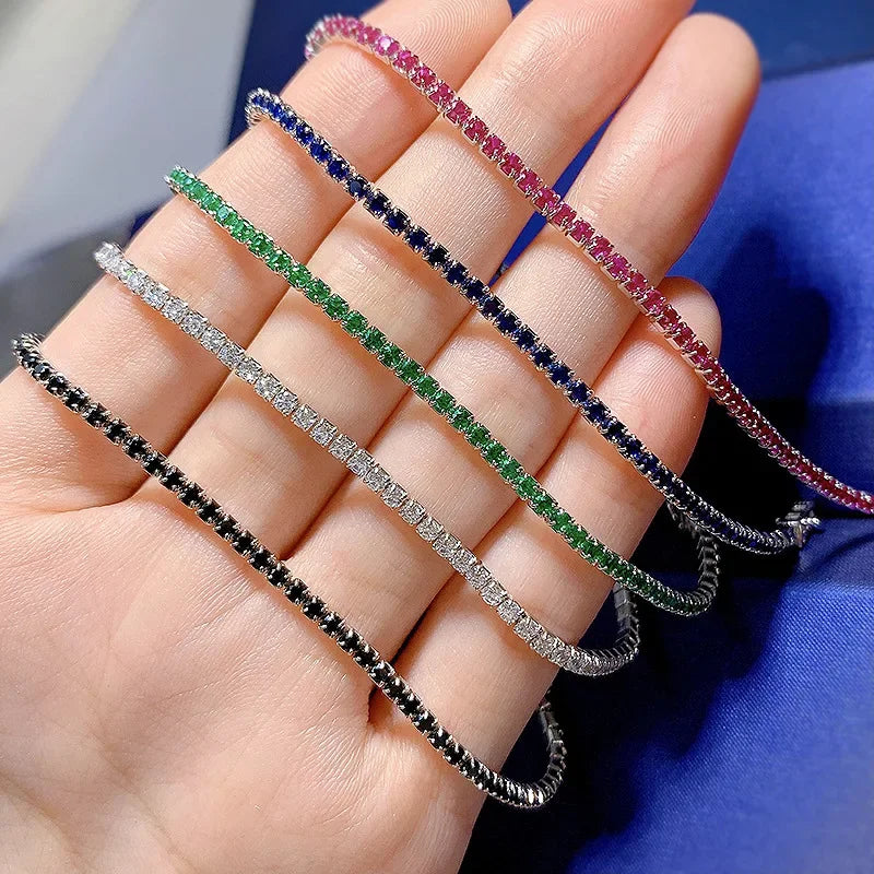 Crimson Glow Bracelet