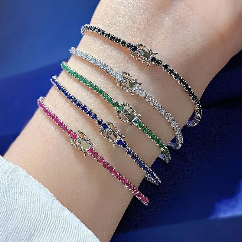 Crimson Glow Bracelet