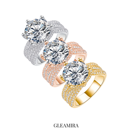 Carat moissanite ring
