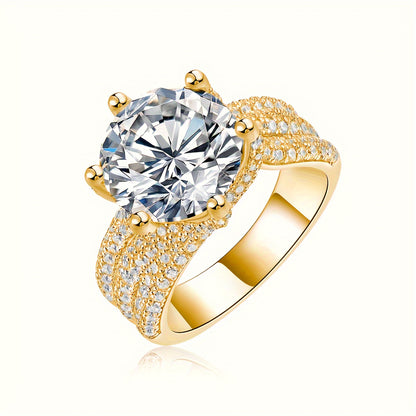 Carat moissanite ring
