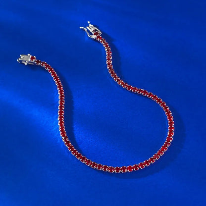 Crimson Glow Bracelet