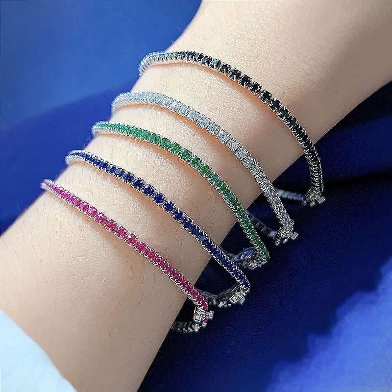 Crimson Glow Bracelet